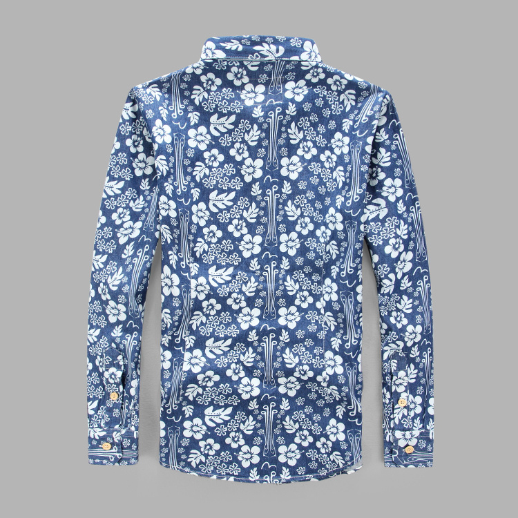 쿠보스타 KUBOSTAR EVISU 셔츠 ST. 플라워