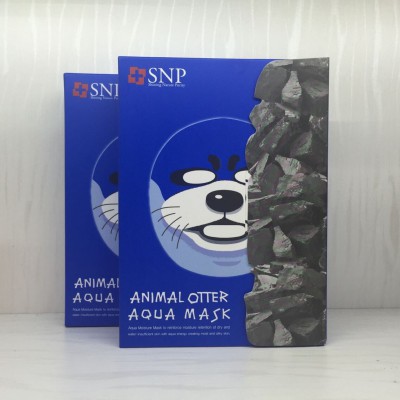 SNP 동물팩 마스크팩 수달/ 한국 화장품/SNP/ 마스크시트/ 마스크팩/ 수분강화
