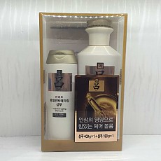 려 진생보 토탈안티에이징 샴푸 기획세트 (샴푸 400g + 180g) [지성 두피용]/아모레퍼시픽/샴푸