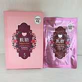 코엘프 하이드로겔 마스크팩/ 5매/ 루비&불가리안로즈