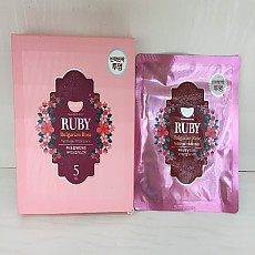 코엘프 하이드로겔 마스크팩/ 5매/ 루비&불가리안로즈