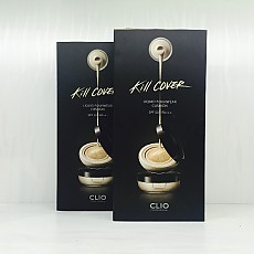 클리오 킬커버 리퀴드 파운웨어 쿠션 15g/ 본품+리필/ CLIO/ 색조화장품