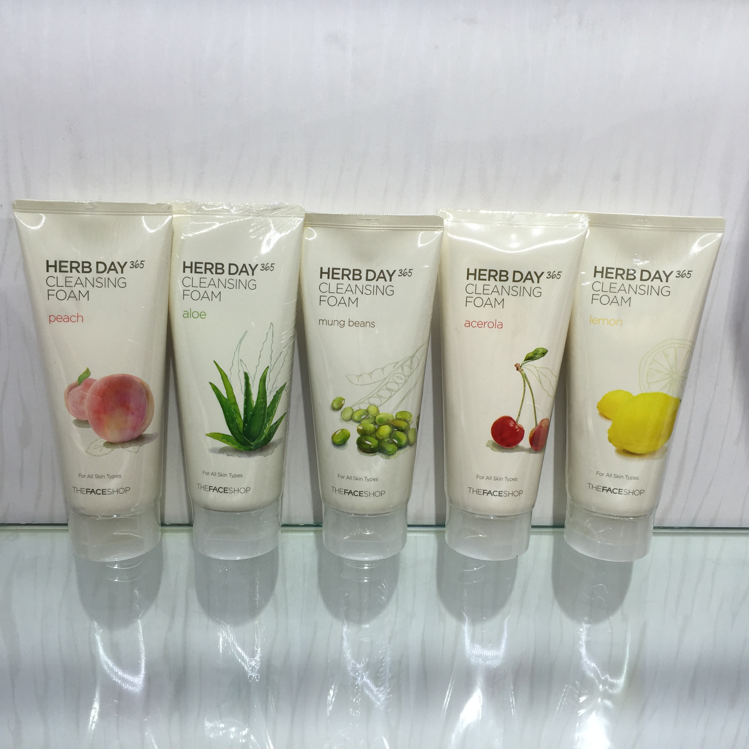더페이스샵 허브 데이 365 클렌징폼 / THE FACESHOP/ 5종 선택 가능