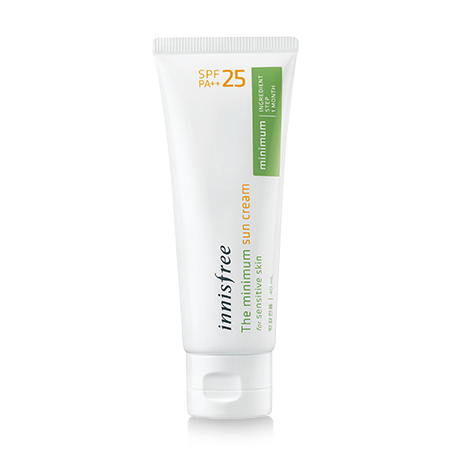 더 미니멈 선크림 SPF25PA++ 40ML