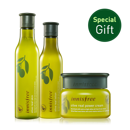 [보습패키지] 올리브 3종 SET 스킨180ML로션160ML크림50ML