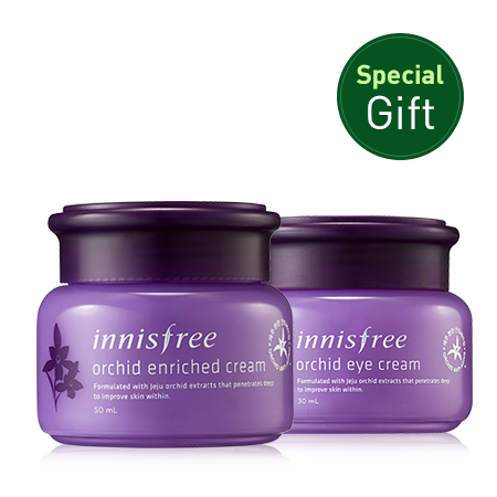[보습패키지] 제주 한란 2종 SET 인리치드크림50ML아이크림30ML