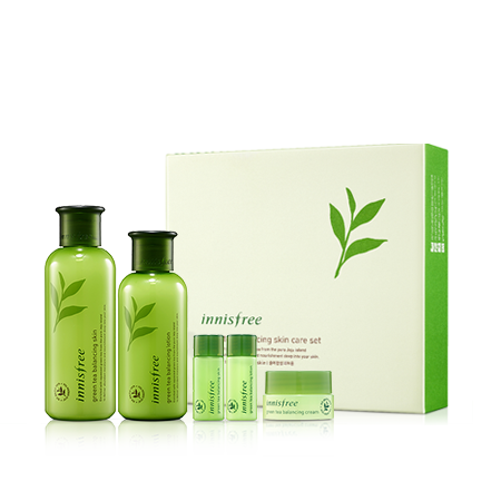 그린티 밸런싱 스킨케어 세트 2종 스킨 200mL 로션 160mL