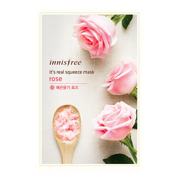 [UPGRADE 잇츠리얼] 잇츠 리얼 스퀴즈 로즈 마스크 1매20mL