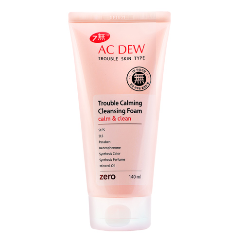 듀이트리 7무 ph6.9 AC DEW 트러블카밍 클렌징 폼