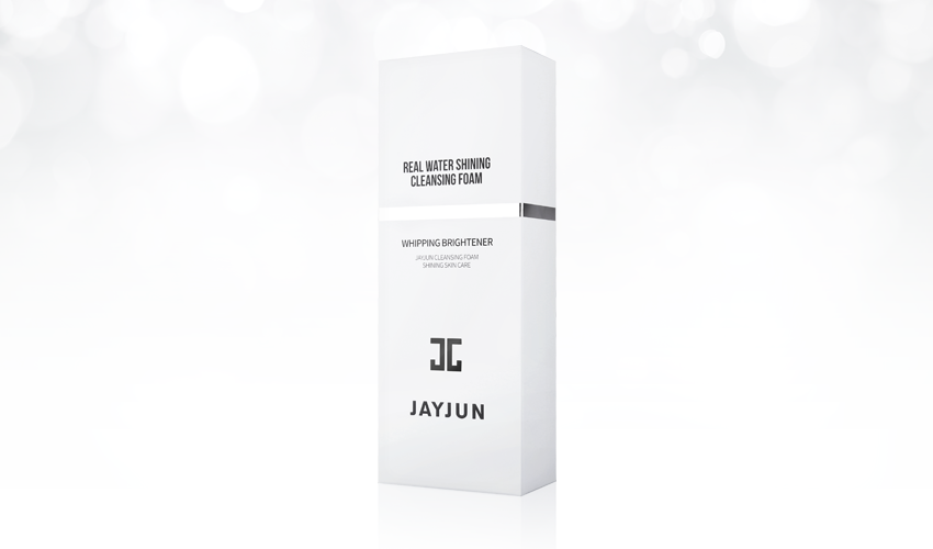 JAYJUN 신제품 리얼 워터 샤이닝 클렌징폼